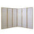 Window Shoji Room Divider - Light - 6 Panel